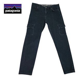 PATAGONIA Organic Cotton Low-Rise Cargo Jeans – 30